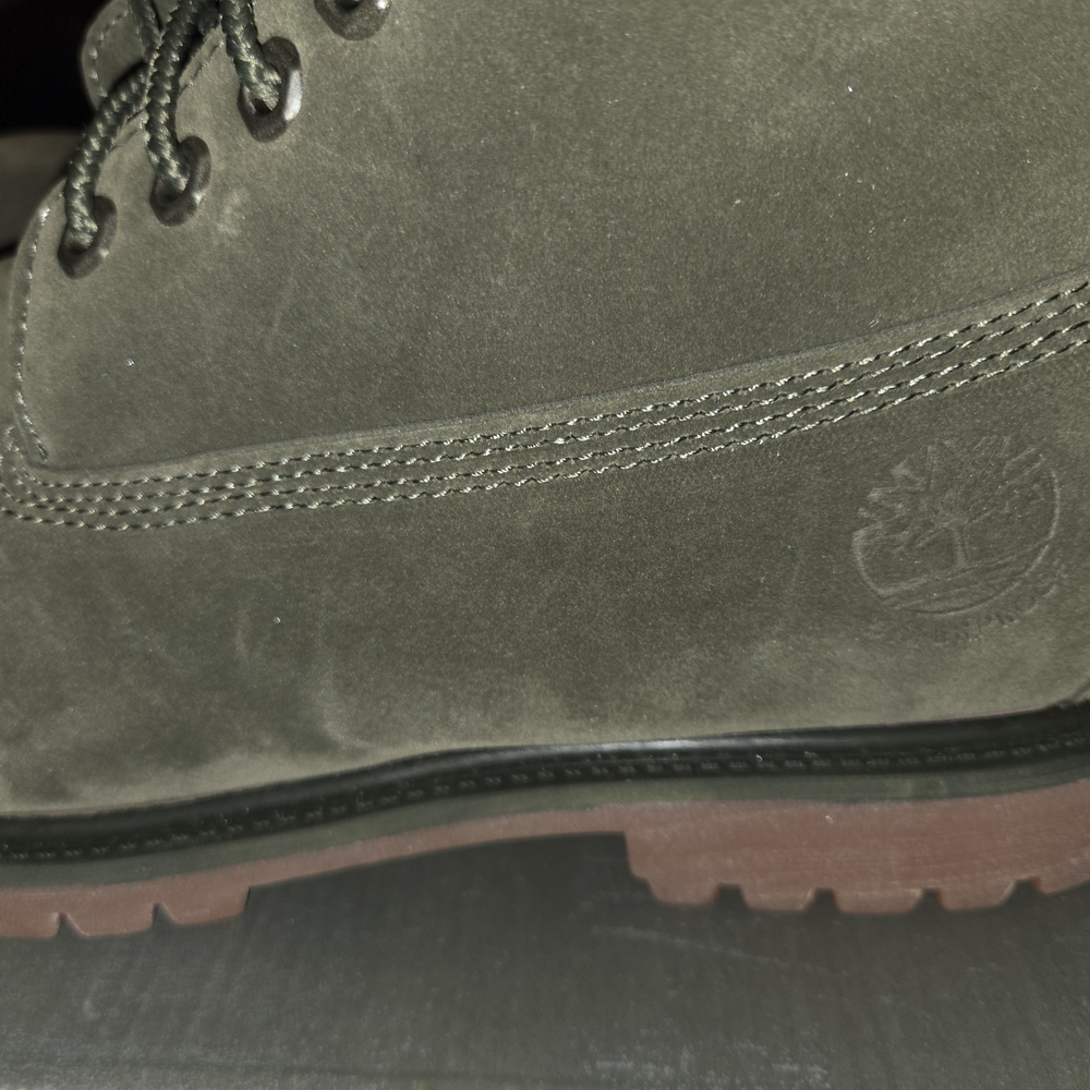 Timberland Men's Olive Lace-Up Boots - Picture 6 of 8